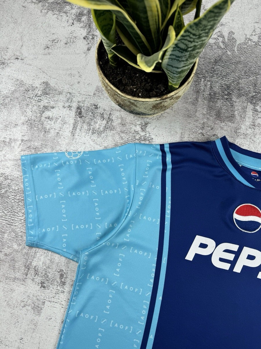 ウェア 90s PEPSI Archive Design Football shirt Amazon.com: CafePress Pepsi 90S Logo Mens Football Shirt
