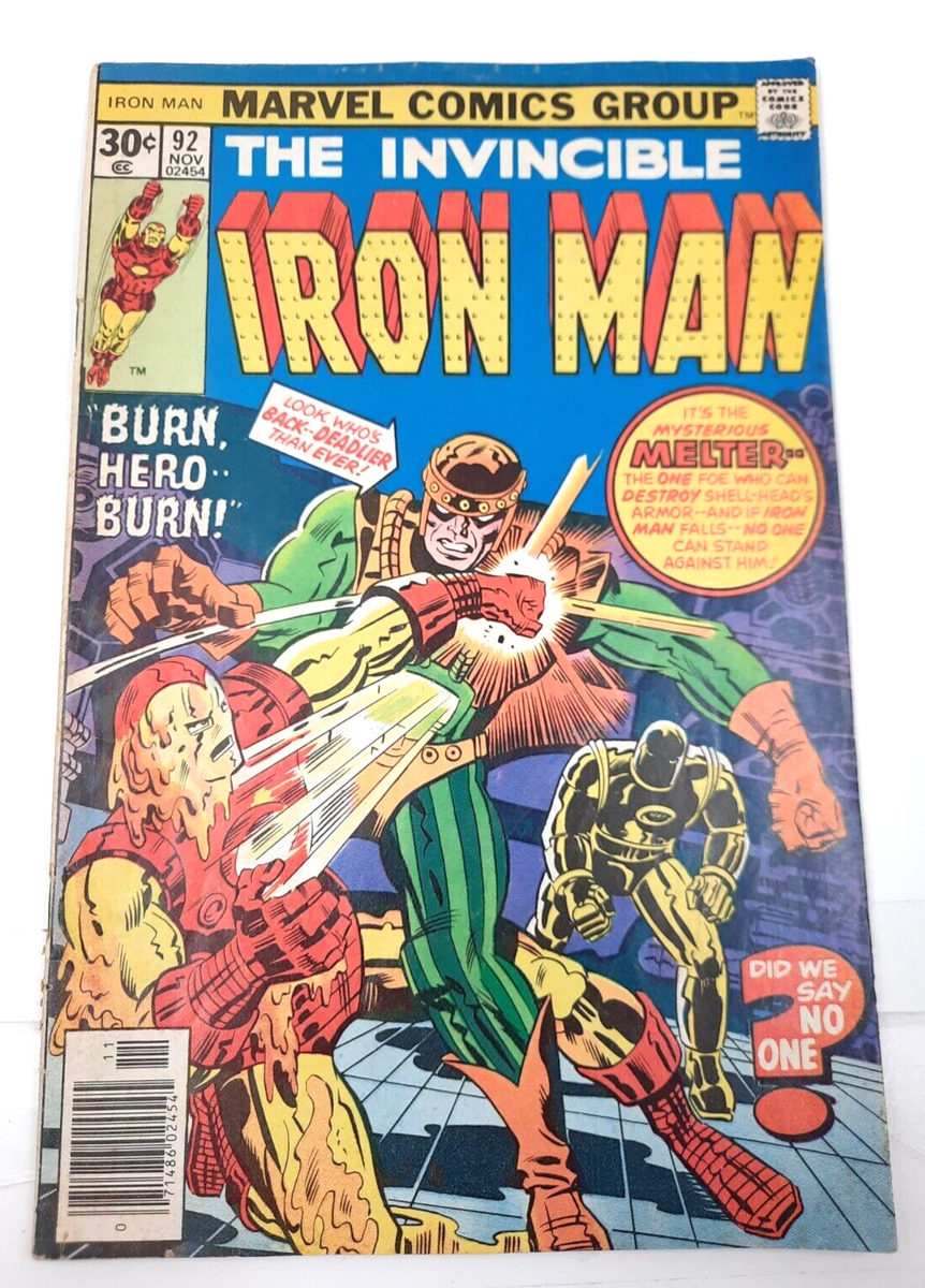 The Invincible Iron Man #92. 1976, Marvel Comics Group. | eBay