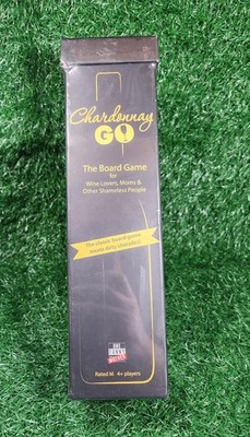 Chardonnay Go The Board Game for Wine Lovers Moms Other Shameless People NEW