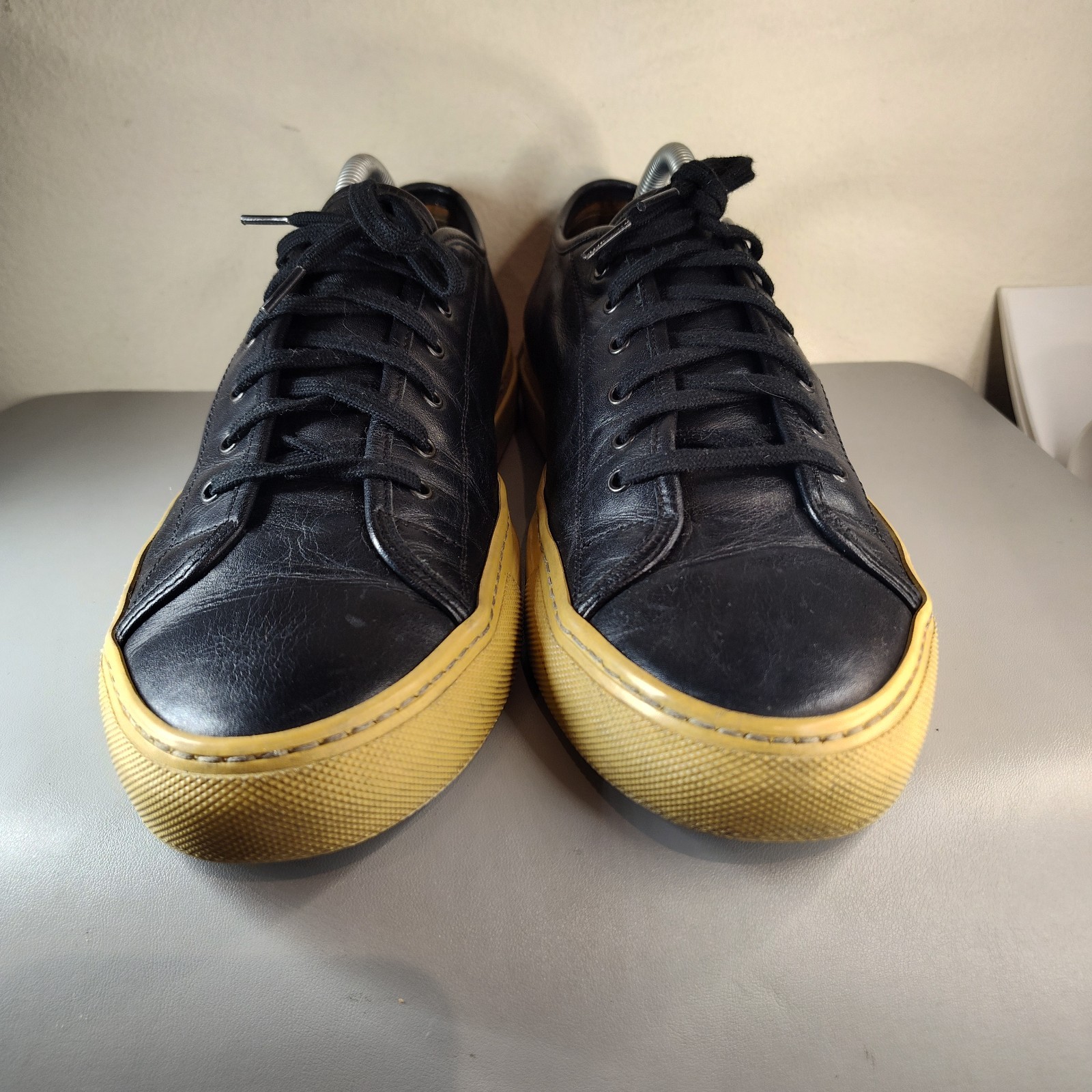 SAOLA Common Projects Sneaker bassa uomo Achille nere suola in gomma taglia EU 42 US 9