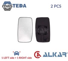 6401955 REAR VIEW MIRROR GLASS PAIR LHD ONLY ALKAR 2PCS FOR CITROËN JUMPY