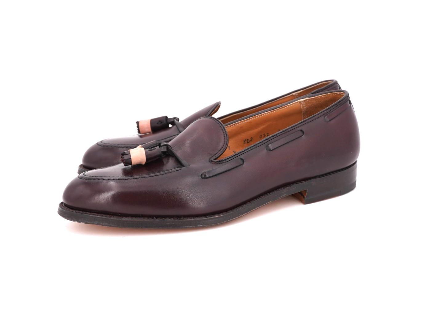 Alden 663 Burgundy Calfskin Tassel Loafer
