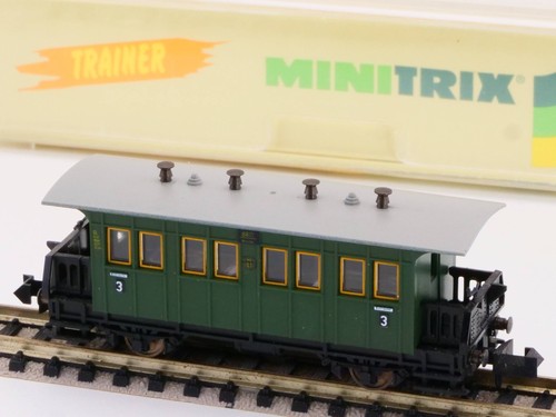 Minitrix 18031 Trainer Lokalbahnwagen 3. Kl. DRG Spur N TOP! OVP 1706-03-76 | Condition: Gebraucht