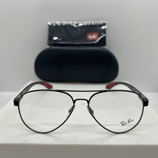 NUEVAS gafas Ray ban RX8420 negras con estuche 55/14/145: Z10