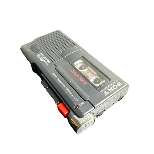Sony M-450 Microcassette Handheld Voice Recorder Cassette Tape - Picture 4 of 4