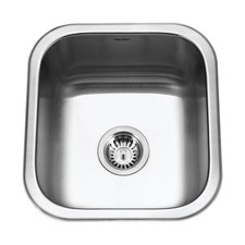 Houzer MS-1708 Club 16-1/4" Undermount Single Basin Stainless - Stainless Steel