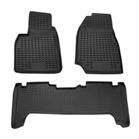 Gummi-FußMatten Toyota Land Cruiser 100 1998-2007 Novline Passgenau Auto Set