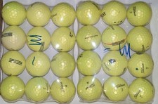 2 Doz Used Titleist AVX Yellow Mint/minus golf balls