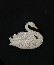 joan rivers swan brooch