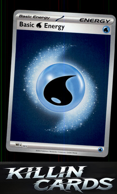 Reverse Holofoil Basic Water Energy - 003 3 Pokemon Common MEE: Mega Evolution E