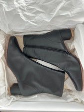 By Far Sophia Black Leather Boots 38