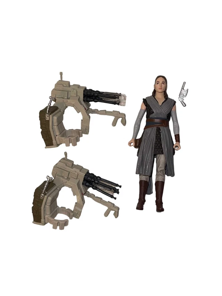 2015/2017 STAR WARS FORCE AWAKENS & LAST JEDI Lot of 7 REY/LUKE Figures NEW Read - Image 2 of 4