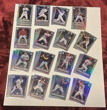 Topps Bowman Chrome 2025 MLB Baseball Refractor & Base Set Lot 53 Cards🔥🔥🔥🚀