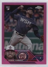 2023 Topps Chrome Update Pink Refractor Hobie Harris #USC30 z5b