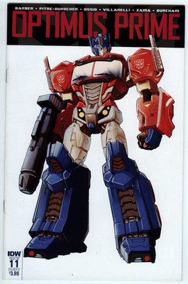 Transformers Optimus Prime 11 From 2017 By IDW Cover C