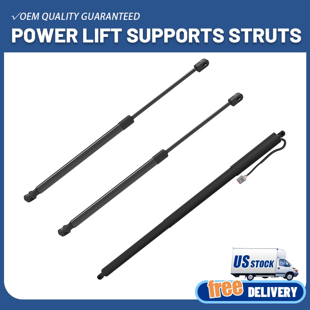 3PCS Rear Tailgate Power Lift Support Struts for Ford Edge Lincoln MKX 2011-2015