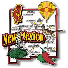 New Mexico Jumbo State Magnet by Classic Magnets