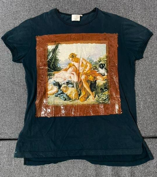 Vivienne Westwood GOLDLABEL Tシャツ Vivienne Westwood Gold Label “Shepherd” Vintage T-Shirt Black Made