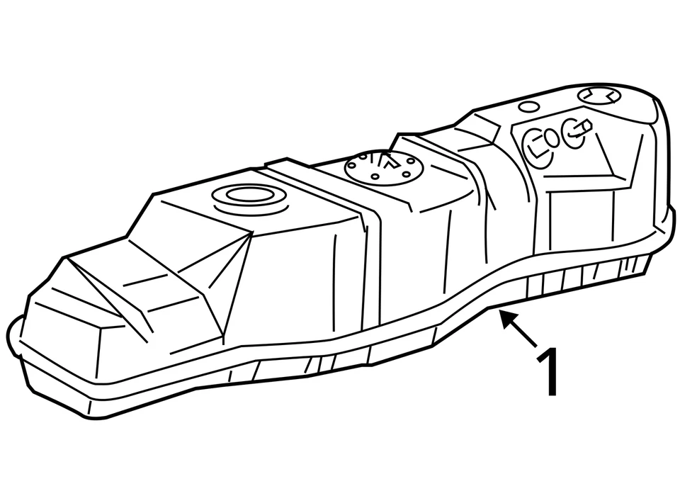 (LOCAL PICKUP ONLY) Fuel Tank 4 Door Regular Cab 126" Wb Fits 04-08 FORD F150 PI - Image 4 of 4