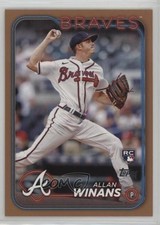2024 Topps Series 2 Gold 587/2024 Allan Winans #494 5x3