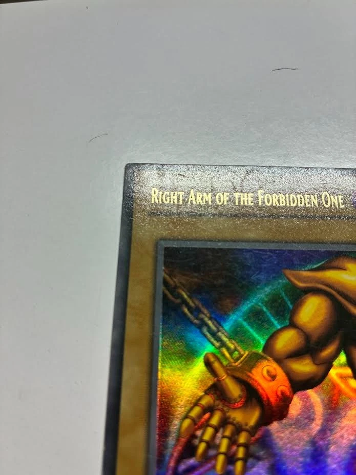 USA Seller Yugioh Right Arm of the Forbidden One LOB-122 1st Ed Ultra Rare MP - Image 3 of 4