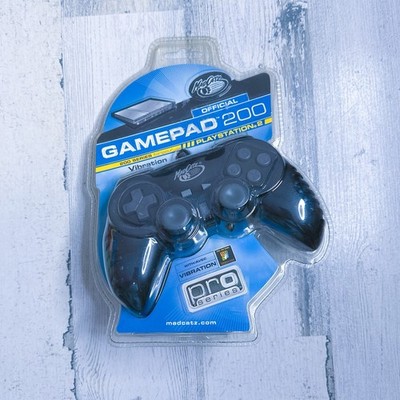 Mad Catz Gamepad 200 Sony PlayStation 2 PS2 Video Game Controller - New/Sealed
