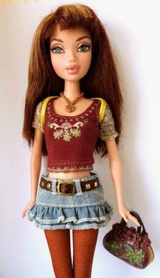 BARBIE  MY SCENE CAFÉ CHIC  CHELSEA 2007 MYSCENE PUPPE VINTAGE