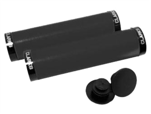 Clarks CS-001 Silicone Lock-on Grips in Black Black CYCLING AC NEU 4590₽