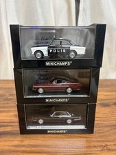 MINICHAMPS 143 Volvo 121 Amazon POLIS P1800 S Coupe 3 Car Set Limited Edition