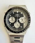 Vintage Seiko 7A28-703B Speedtimer Reverse Panda Quartz Chronograph Watch REPAIR