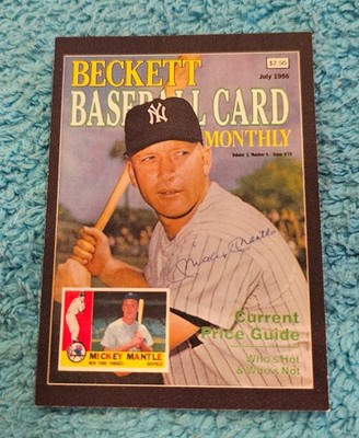 2014 NSCC Beckett Covers BASEBALL Mickey Mantle Yankees
