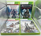 Assassins Creed Rogue III 3 IV 4 Black Flag Revelations LOT Bundle XBOX 360