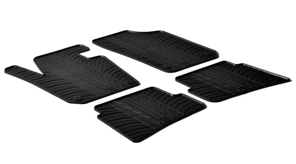 Passgenauer Gummimattensatz - Kompatibel Mit Seat Ibiza 5P (06/08>05/17) - Seat-image