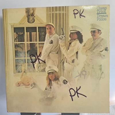 Cheap Trick - Dream Police LP (1979, FE 35773) VG+ Vinyl / G Cover (Write) - Image 1 of 4