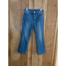Gloria Vanderbilt Shape Effect Tummy Sculpt Ankle Boot Jeans Medium Wash Blue 6
