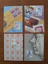 1986 Sweden Sc# 1585-1588 set of 4 Maxi Maximum Card FDCs Stockholmia  86