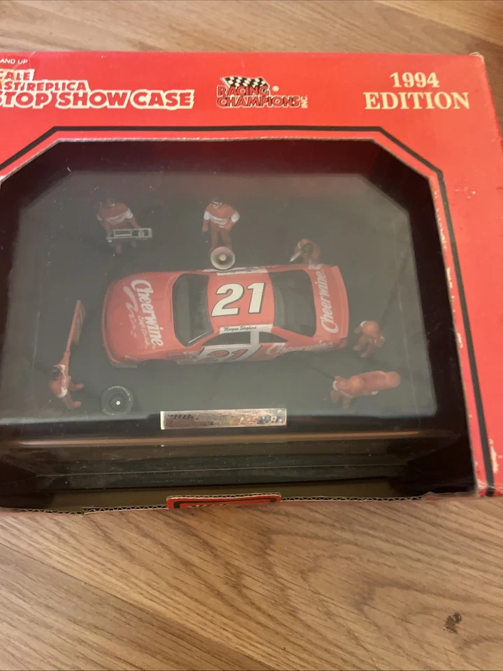 Escaparate Racing Champion Pit Stop 1994 1:43 diecast #21 Morgan Shepherd Foto 2 de 4