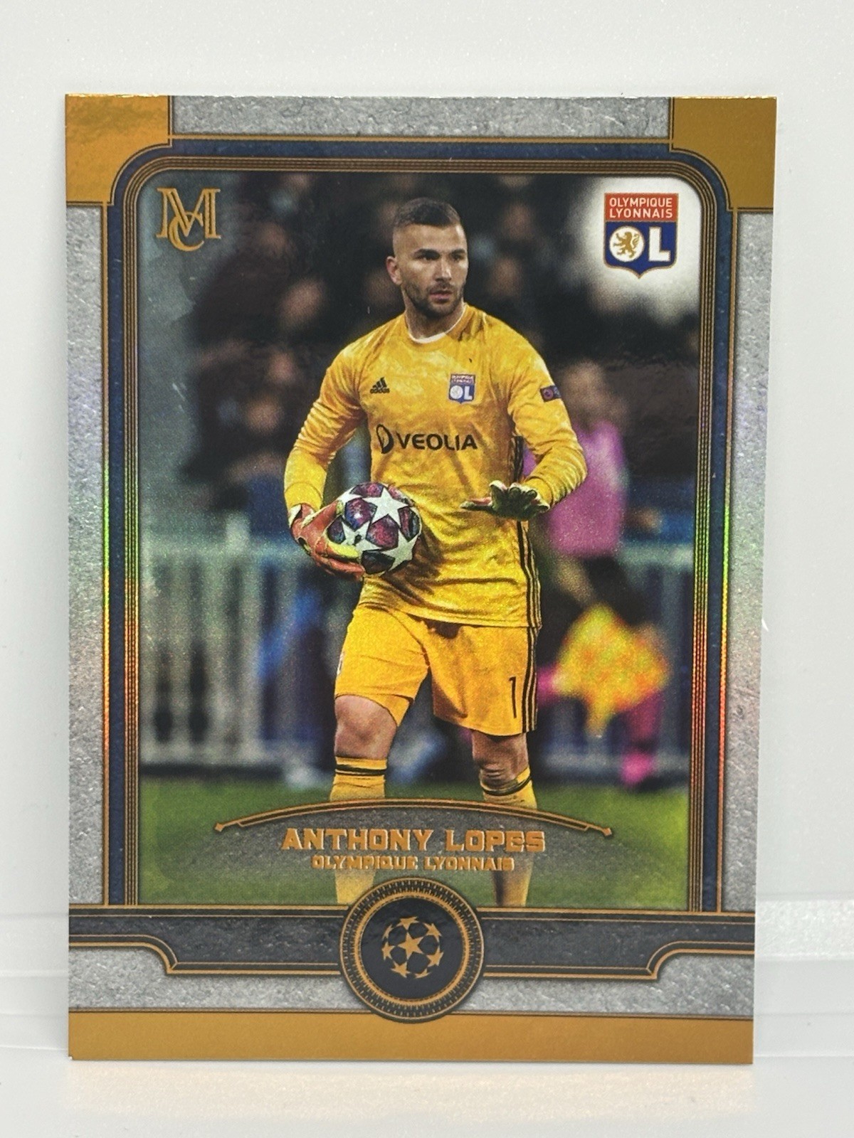 2019-20 Topps Museum Collection UEFA Champions League - Anthony Lopes #31 /99
