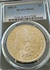 1882-S Morgan Silver Dollar $1 PCGS MS66 Gem BU Brilliant Uncirculated