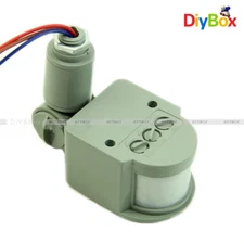 Security LED Light Infrared PIR Motion Sensor DC 12V 12M Detector Wall RF 140°