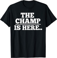 2025/Fantasy Football Champion The Champ Is Here Gift Unisex T-Shirt
