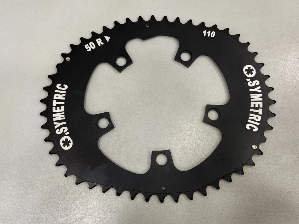 (Defect) Osymetric BCD 110x5 (50T+38T) Bicycle Chainring Set -Fits:Shimano, SRAM - Image 4 of 4
