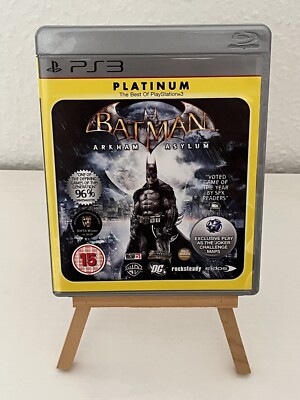 Batman Arkham Asylum Platinum (Sony PlayStation 3) PS3 - UK Cover
