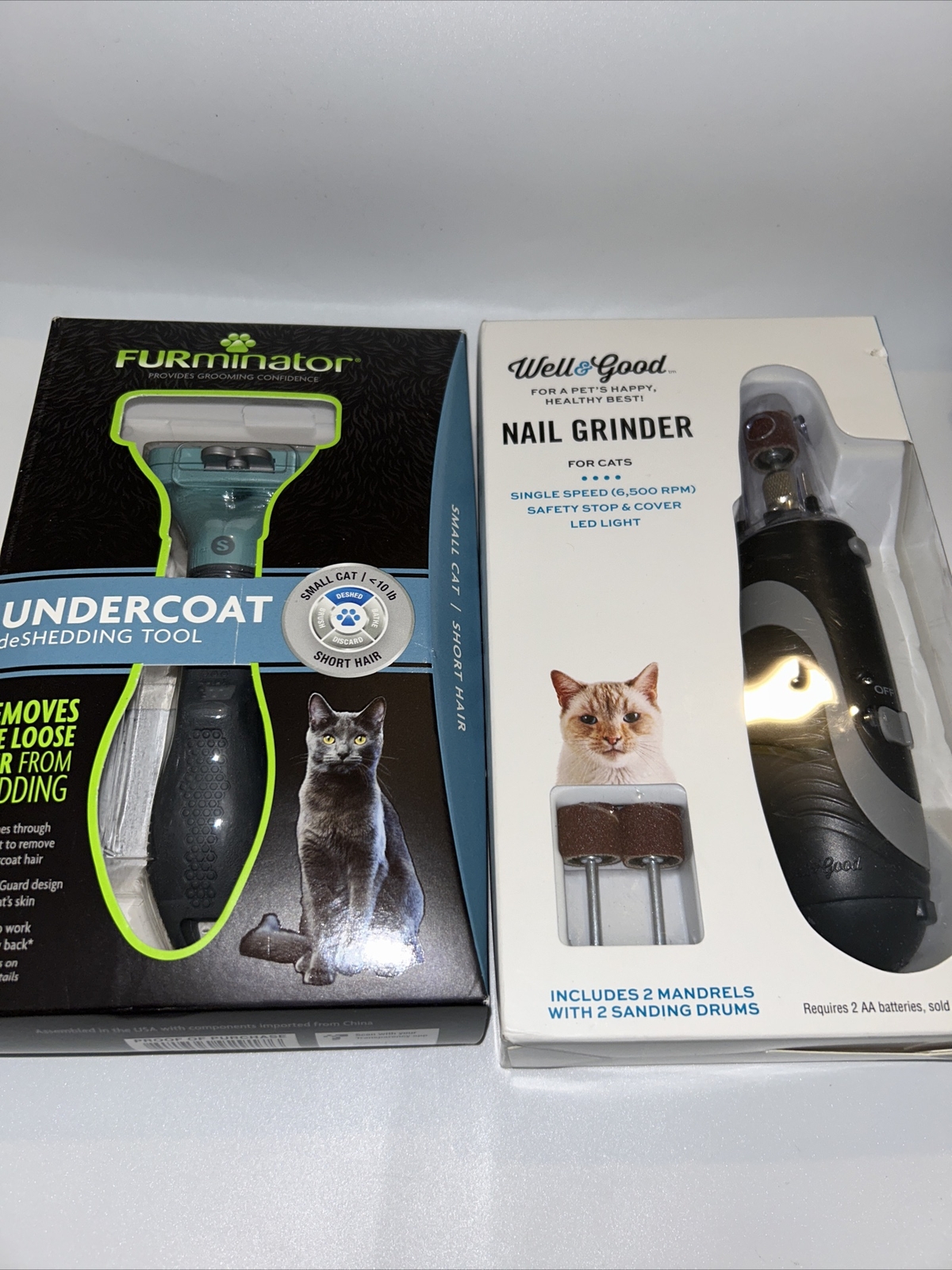 Furminator Black Teal Short Hair Undercoat Well Good Nail Gr