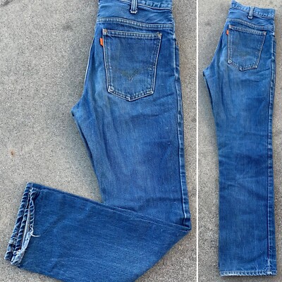 vintage Levis 519 jeans blank orange tab Talon 42 zipper vintage Levis 519 jeans blank orange tab Talon 42 zipper