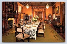Postcard Henry Morrison Flagler Museum Francis I Banquet Room Palm Beach Florida