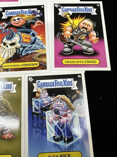 2024 Topps Garbage Pail Kids Rock N Roll Hall of Lame 10-Card Base Set - Picture 4 of 10