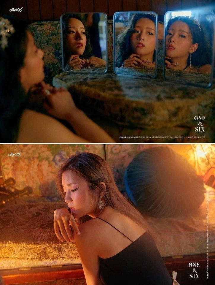 APINK [ONE&SIX] 7th Mini Album RANDOM Ver CD+FotoBuch+1p Foto Karte K-POP SEALED - Bild 3 von 4