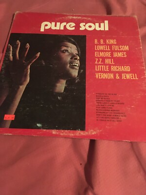 Pure Soul LP B.B. King Elmore James Little Richard Z.Z. Hill Vintage Blues