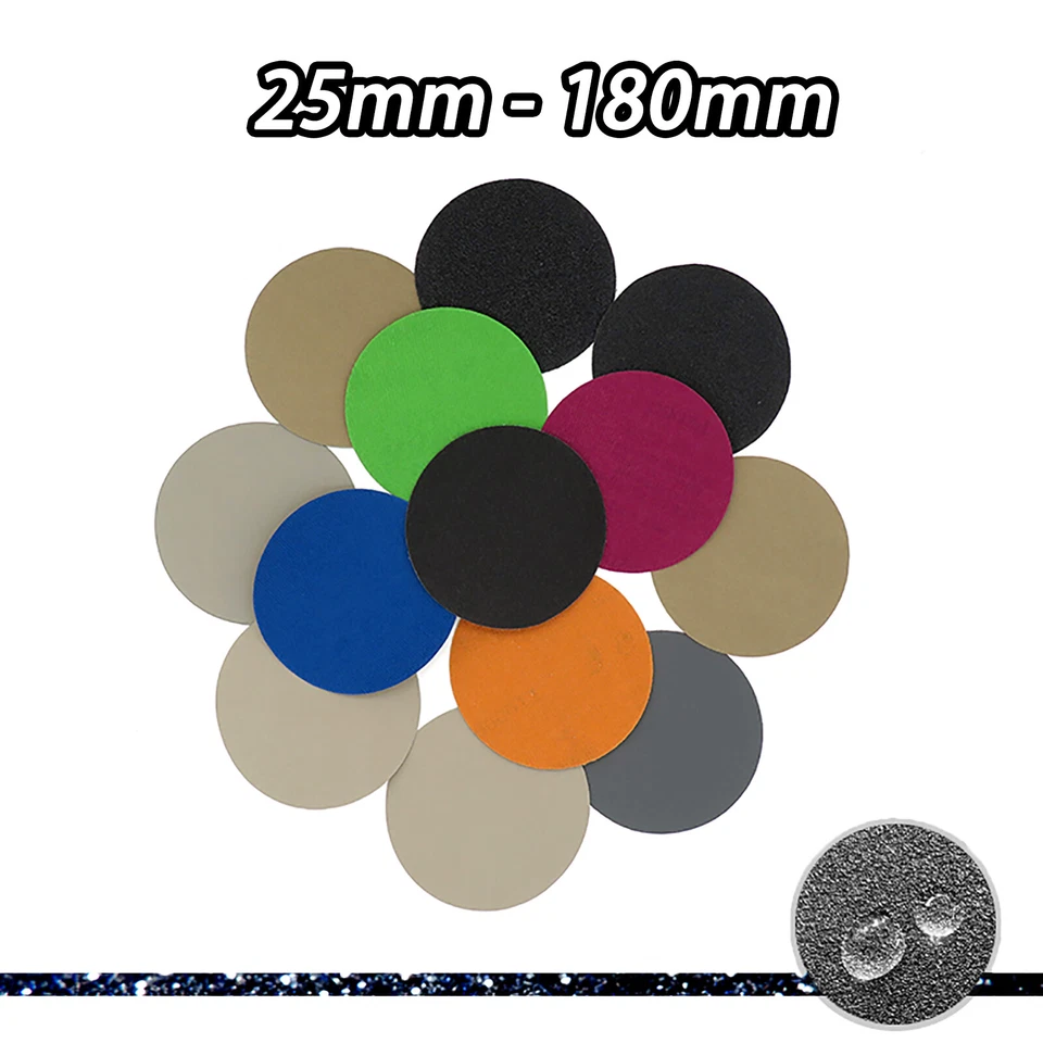 1" - 7" in Wet and Dry Sanding Discs 60 - 10000 Grit Hook & Loop Sandpaper Pads Foto 4 de 4